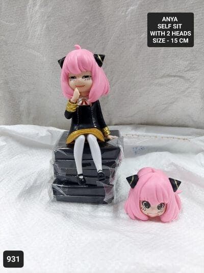 Anya Self Sit 2 Head Figure