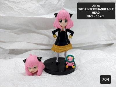 Anya Stand 2 Head Figure