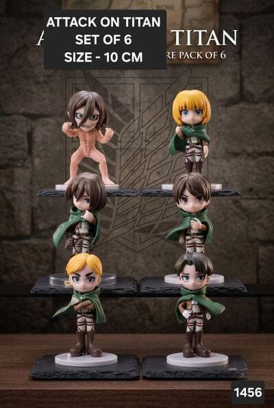 Attack on Titan Chibbi Set