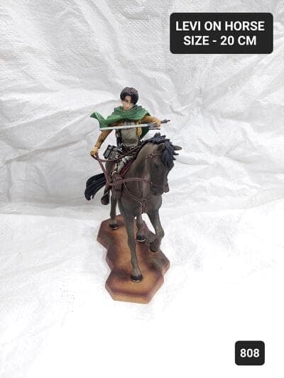 Attack on Titan Levi Horse Figure