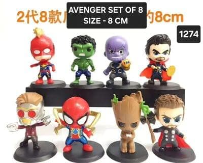 Avenger Set of 8