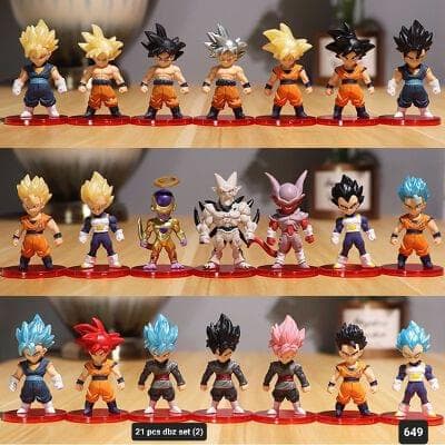 DBZ 21 Pcs Set