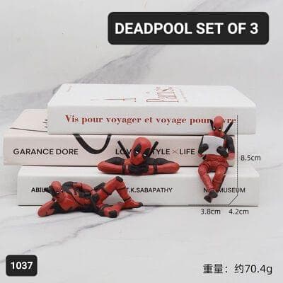 Deadpool 3 Pcs Set
