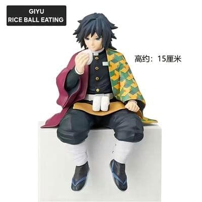 Demon Slayer Giyu Riceball Eating Figure