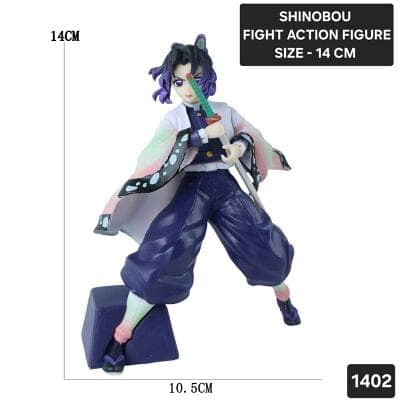 Demon Slayer Shinobu Hashira Fight Figure