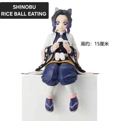 Demon Slayer Shinobu Riceball Eating Figure