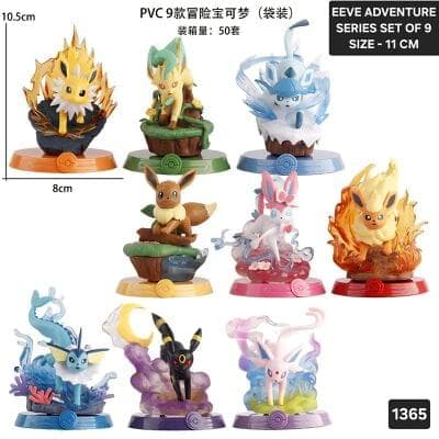 Eevee Adventure Series Set