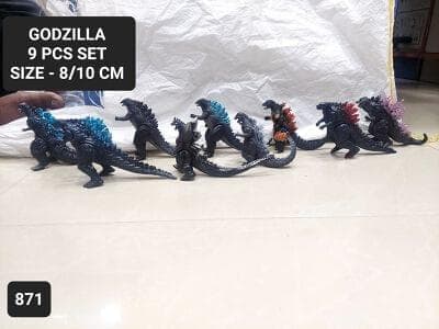 Godzilla 9 Pcs Set