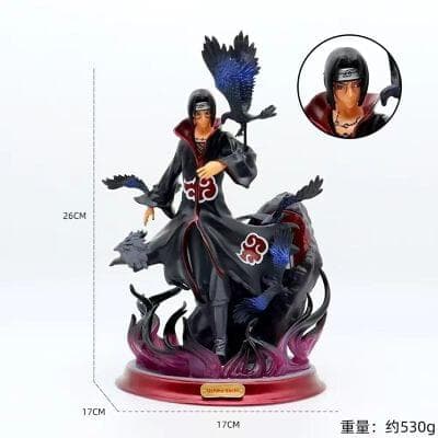Itachi Crow 2 Head Big Figure