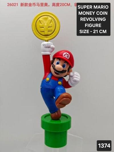 Mario Money Coin Revolving Figure