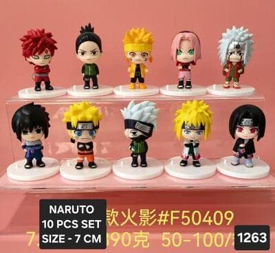 Naruto Chibbi Set of 10