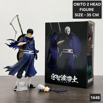 Obito Interchanging 2 Head Figure