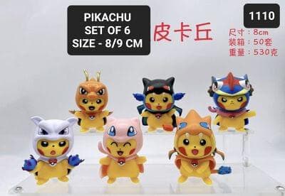 Pikachu New Pokemon Cosplay Set
