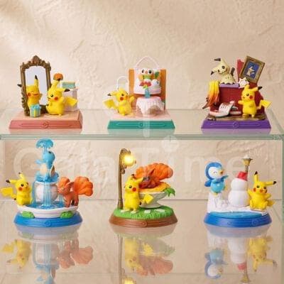 Pikachu Scene Set of 6