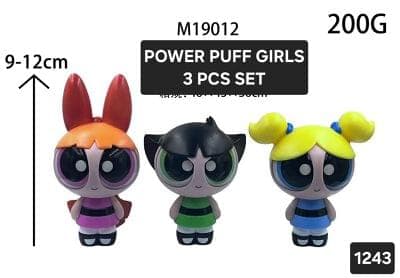 Power Puff Girls 3 Pcs Set