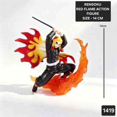 Rengoku Fight Action Figure