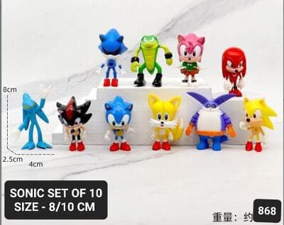 Sonic 10 Pcs Set