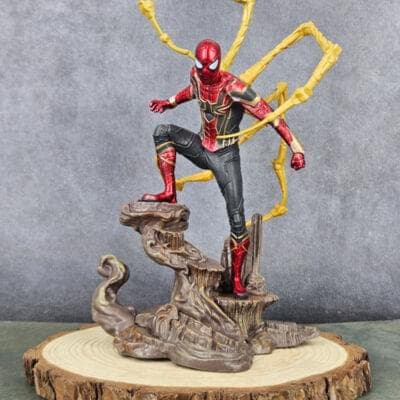 Spiderman Rock Figure