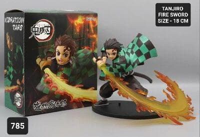 Tanjiro Fire Sword Figure