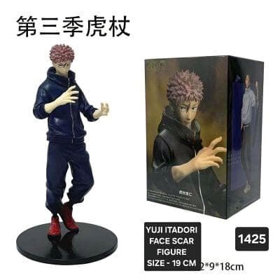 Yuji Itadori Face Scar Figure