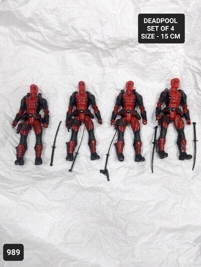 Deadpool 4 Piece Set