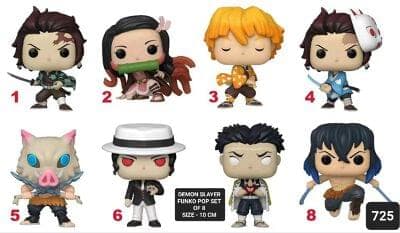 Demon Slayer Pop Set