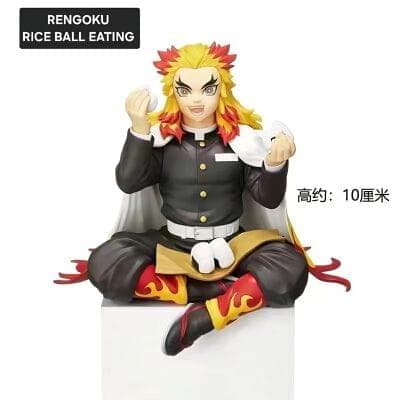 Demon Slayer Rengoku Riceball Eating Figure