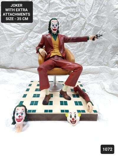 Joker Red Chair Figure