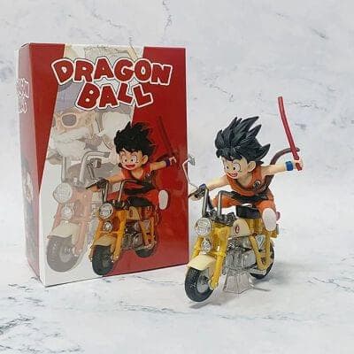 Kid Goku Bike Figure
