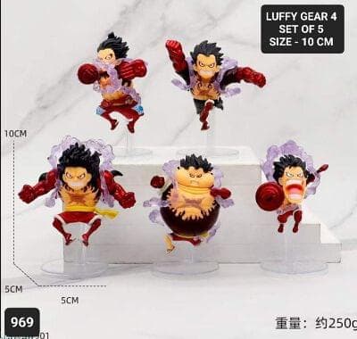Luffy Gear 4 Set