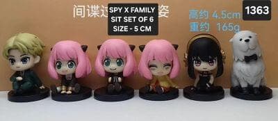 Spy X Family Sit Set