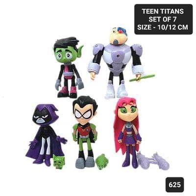 Teen Titan Set of 5